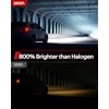 Torchbeam T6S H11/H8 Bulbs or Led Lights, 1000% High Bright,