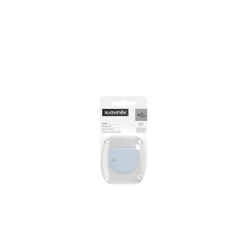 Suavinex Portaciuccio Catenella Bebè Wild&Free Blu
