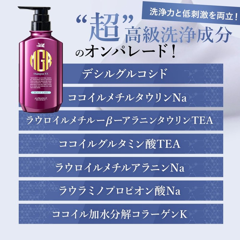 Mongo Ryu Shampoo EX Vol. 17 Renewal Scalp Shampoo for