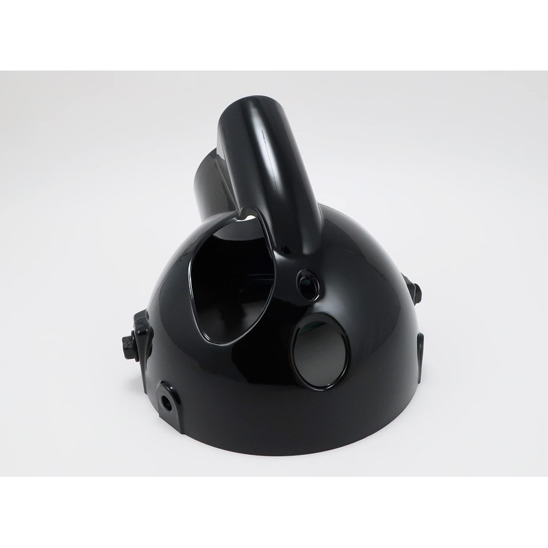 キタコ(KITACO) ヘッドライトケース モンキー(MONKEY)/ゴリラ/エイプ50/エイプ100等 ブラック 800-1083301