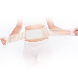 Upliftex Women's Self Heating Magnetic Therapy Back Brace (White,X-Large)