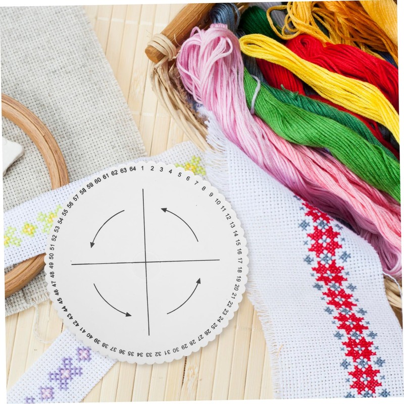IWOWHERO Kumihimo Braiding Board Slot Thick Braided Disk for Bracelet