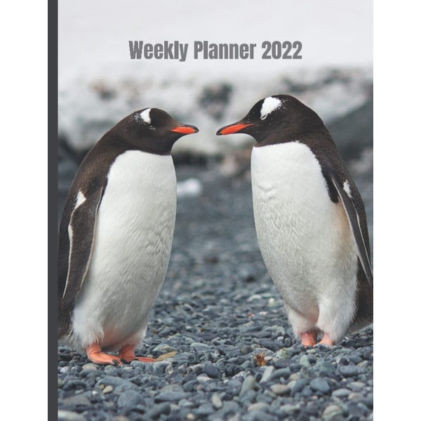 Penguin Weekly Planner 2022: Diary and Organiser for Penguin Lovers
