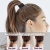 KOVOLITU High Elastic Ponytail Holders 15 PCS Hair Ties No