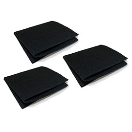 Nispira Activated Carbon Pre Filter Compatible with Filtrete A2 F1 F2 Air Purifier C02WA-G2, FAP-C03BA-G2, FAP-T03BA-G2, FAP-SC02N, FAP-C02-A2, FAP-C03-A2, FAP-T03-A2, 3 Packs