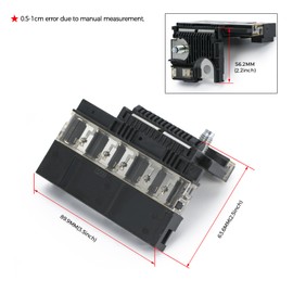 24380-3JA1A Positive Battery Fuse Terminal Compatible with Nissan Altima 2013-2018 Maxima 2016-2019 Murano 2015-2019 Pathfinder 2013-2019 Battery Fusible Fuselink Fuse # 926-001