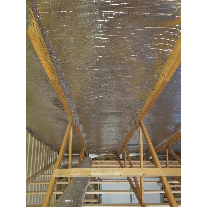 IES RADIATOR COMMERCIAL GRADE REFLECTIVE FOIL HEAT REFLECTOR INSULATION R8