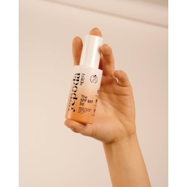 Yepoda Tinted Sun Cream - The SPF BFF, Day Cream with Sun Protection Factor (SPF 50), Mineral Zinc Sun Cream with Moisturising Aloe Vera and Hyaluronic Acid (50 ml)