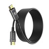 BlueRigger 8K Fiber Optic HDMI Cable 100FT (48Gbps, in-Wall CL3