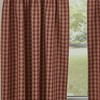 Sturbridge Wine 72"X36" Curtain Tiers