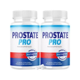 Prostate Pro All Natural General Wellness Support Supplement 120 Capsules 2-Pack