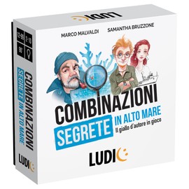 Ludic IT58707 Secret Combinations On The High Seas The Urhebergelb im Spiel! IT58707 Board Game for the Family for 2-10 Players Made in Italy