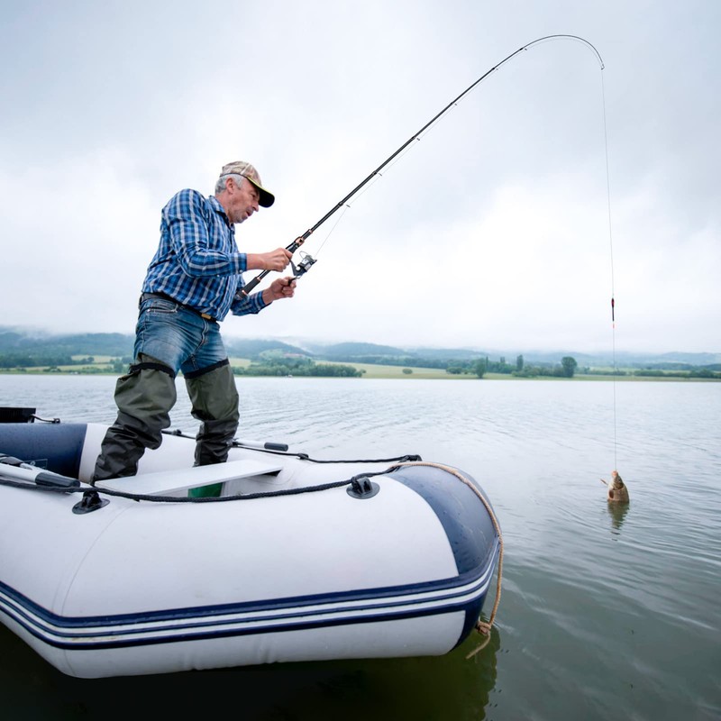 PLUSINNO Fishing Rod and Reel Combos, Bronze Warrior Toray 24-Ton