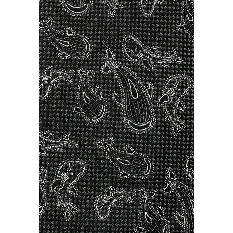 [COLORATA] Carolata Shark Pattern Necktie (100% Silk / Jacquard Woven),