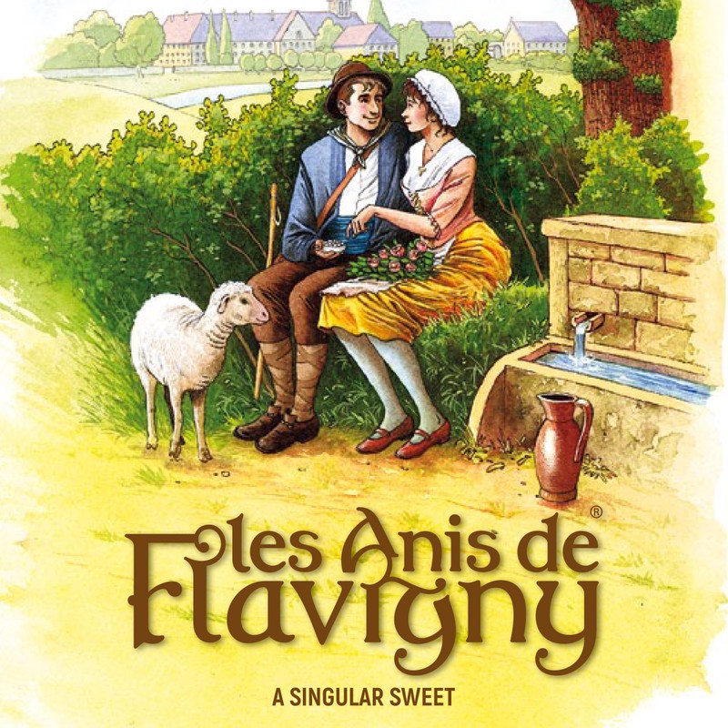 Les Anis de Flavigny Candy Mints, The French Mints, Vegan,