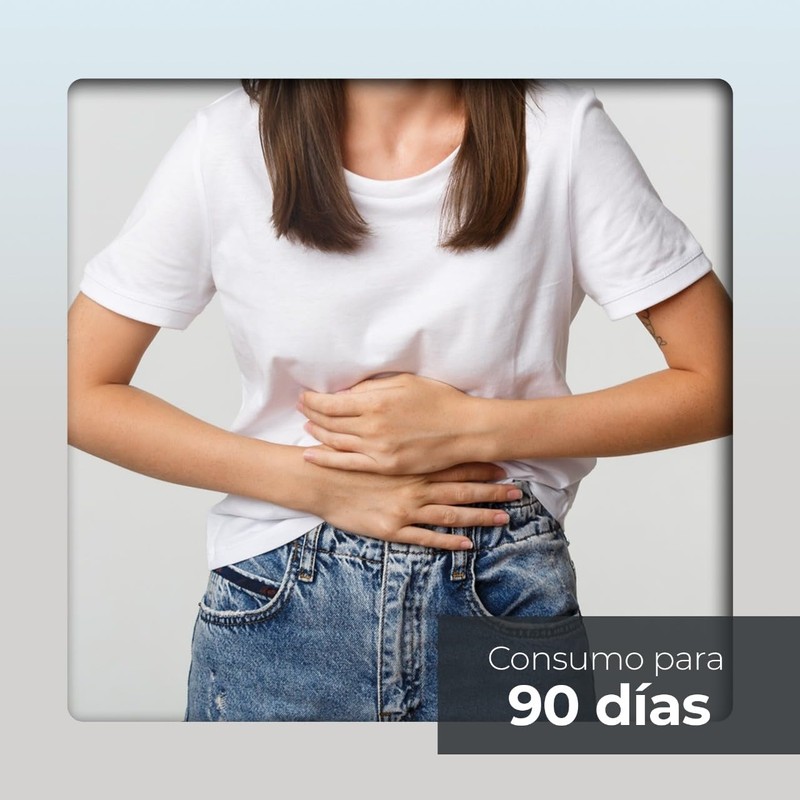 Enzimas Digestivas | Enzimas de Papaina + Prebioticos | 90