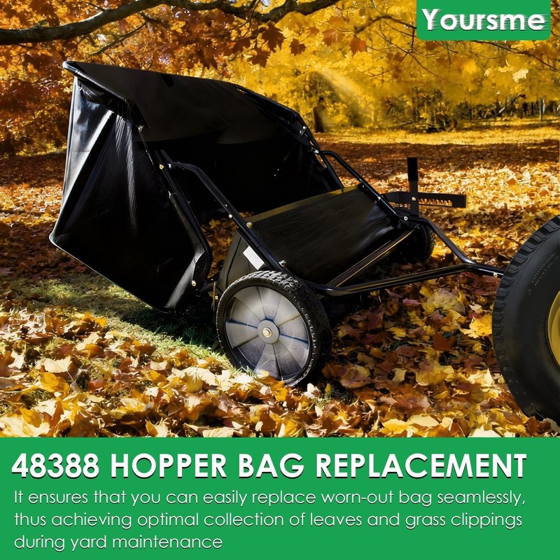 Yoursme 48388 Hopper Bag for Agri Fab 42" Sweeper Parts,