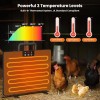 Smart Chicken Coop Heater 200 Watts Chick Heater Chicken Coop