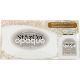 Tsukineko Stazon Ink Pad, Cotton White
