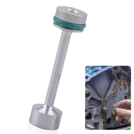 Merdege Oil Diverter Barbell, Alloy Automotive Repair Replacement Parts, Compatible with GM Gen III & IV LS Engines LS1 LS2 LS3 LS6 LS7 LS9 LQ4 LQ9 4.8L 5.3L 6.0L 6.2L L92 LS4 L99 LSA (Silver)