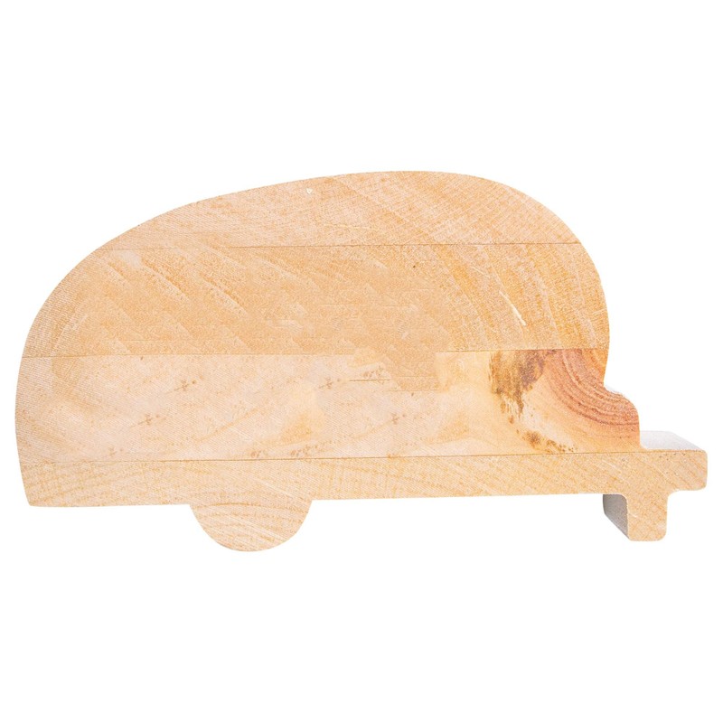 P. Graham Dunn Campers Have S'More Fun Trailer Grey 5