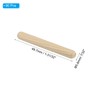 PATIKIL 7/32" x 1-31/32"(6 x 50mm) Wood Dowel Pins, 90