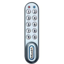 KitLock by Codelocks SL KL1000 Classic SlamKit Locker Lock, Silver Grey