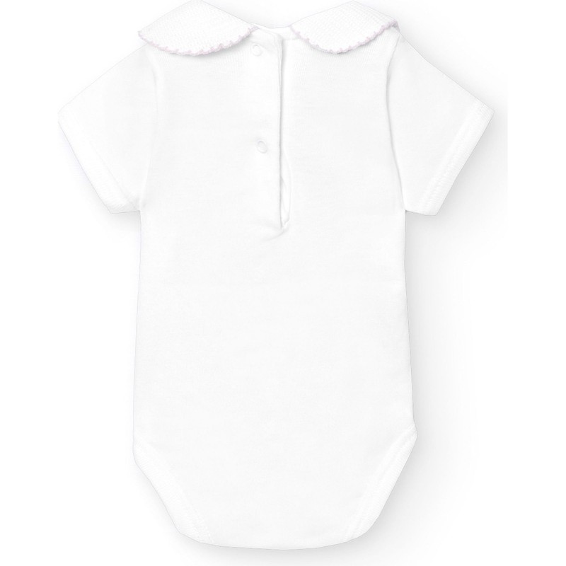 BABIDU Unisex Baby Bodysuit, pink, 0 Months