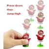 TOPWAYS Monsters Jump Up Toys, 12pcs Wacky Jumping Popper Pop