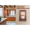 Henne Bery Sunken Pearls Decorative Wall Plate Switch Plate Outlet