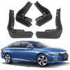 Car Mud Splash Guards Mud Flaps Kit for Honda Accord Accessories 10th 2018 2019 2020 2021 2022 Front and Rear 4-PC Set