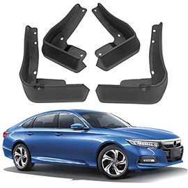Car Mud Splash Guards Mud Flaps Kit for Honda Accord Accessories 10th 2018 2019 2020 2021 2022 Front and Rear 4-PC Set