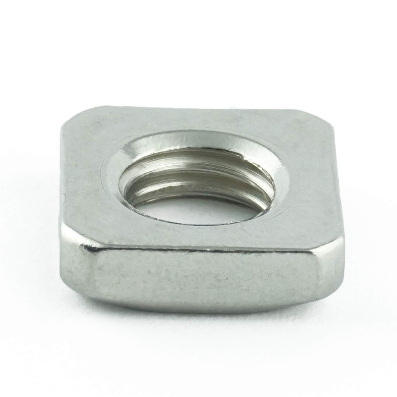 Eisenwaren2000 M6 square nuts (5 pieces) - low shape square