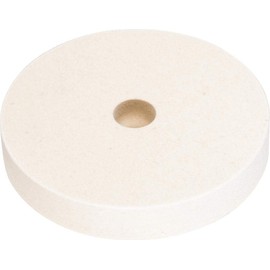 Pferd FKSC10020/10M Felt Wheel, White, 100 x 20 x 10 mm