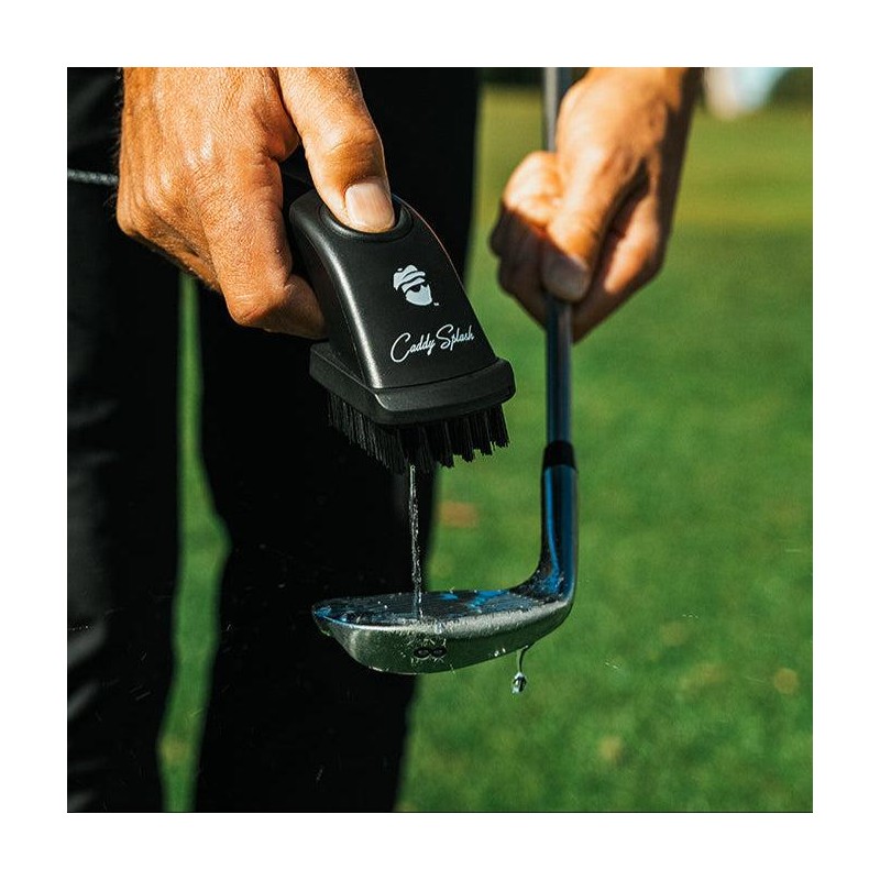 Caddy Splash Golf Club Water Brush Pro - Black, Designed