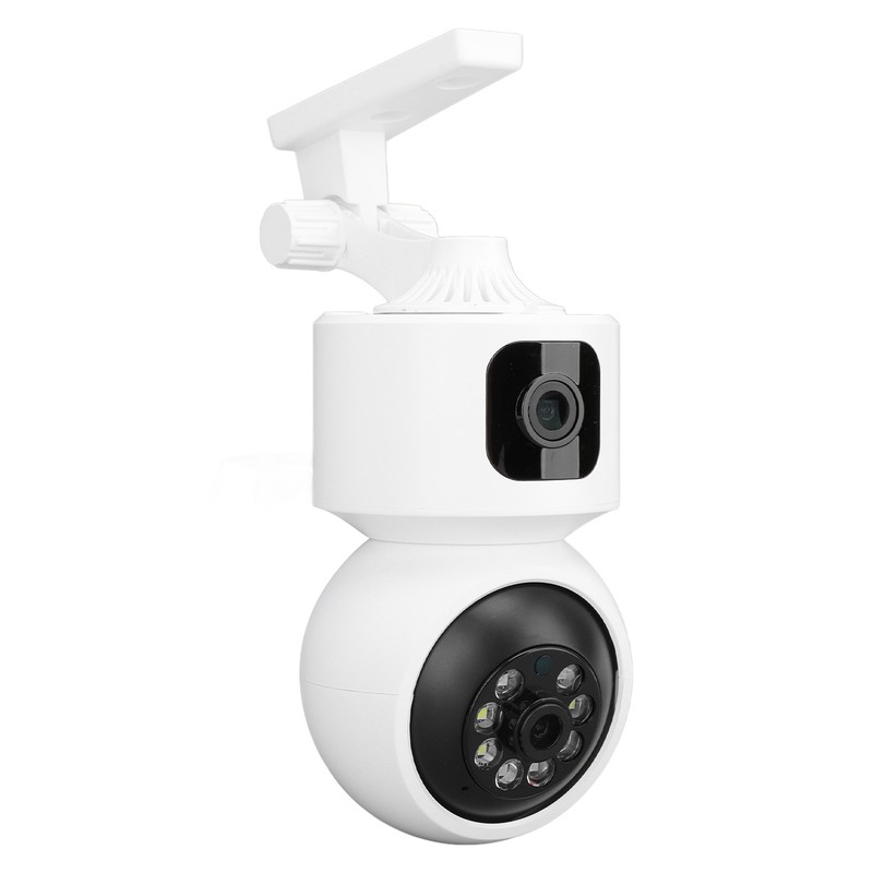 Indoor Security Camera 2160x1920 Dual Lens 2 Way Talk Night