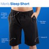 Hunter X Hunter Character Squares Men's Black Sleep Pajama Shorts-Medium