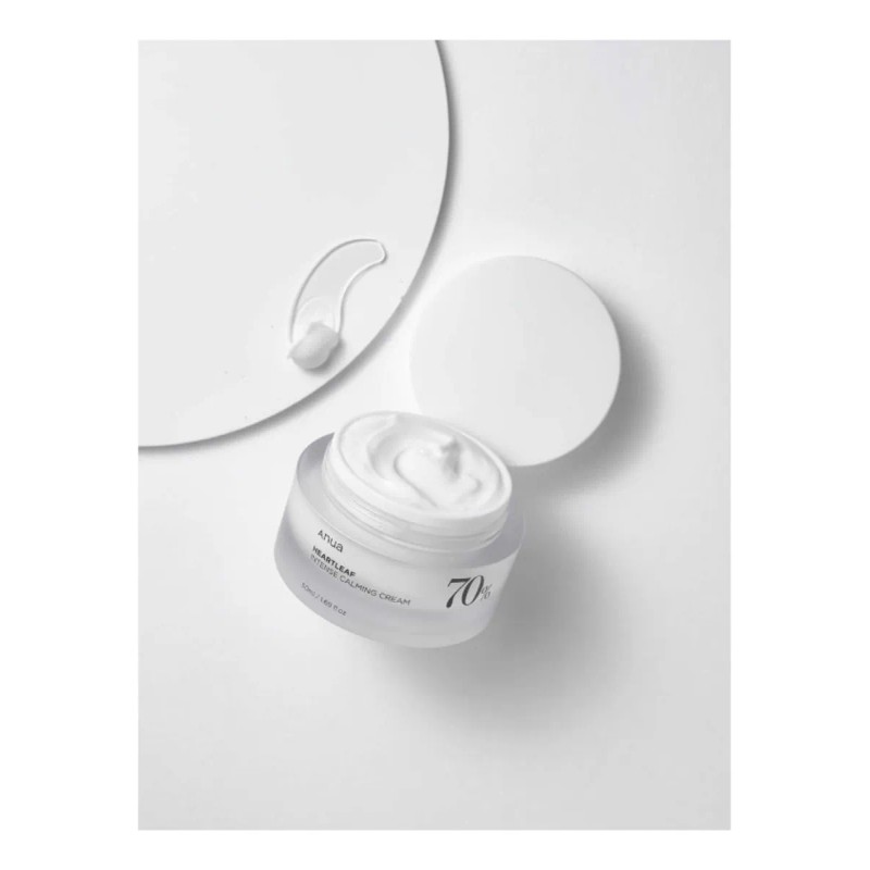 Anua Heartleaf Intense Calming Cream Momento Aplicación Día Tipo Piel