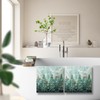 Cneztholim Winter Forest Hand Towels for Bathroom Pine Tree Cardinal