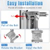 1500lbs Boat Trailer Jack Heavy Duty Boat Trailer Tongue Jack