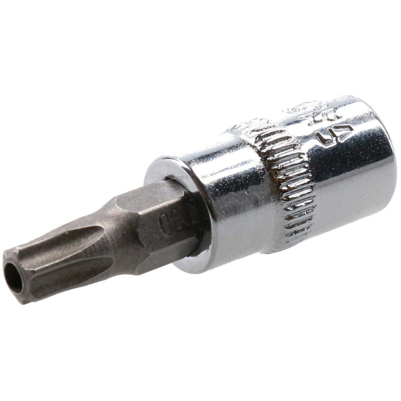 T30 1/4" Drive Tamper Proof Torx Star Bit 37mm Tamper
