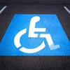 36’’x36’’ Handicap Parking Stencil for Painting, ADA Compliant, Reusable Silicone