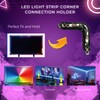 BOXPUT LED Light Strip Corner Connection Bracket, Replace LED Light