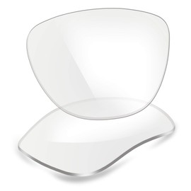 ThunderClap Polycarbonate Lenses Replacement for Oakley Frogskins Sunglasses OO9013 55mm - Crystal Clear Anti-Fog