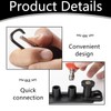 3Pcs Pressure Washer Nozzle Holder Holds 7 Nozzle Compact Nozzle
