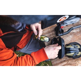 Walker's IKON Vector Full Frame Shooting Glasses | Impact-Resistant Non-Slip Frame Hunting Shooting Eyesight Protection Glasses, Microfiber Lens Cloth & Carry Case Included, Amber