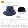 Comhats Women Wide Brim Sun Hat UPF 50 UV Sun