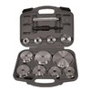 Lisle 12800 Pneumatic Bearing Race & Seal Driver Set, 13-Piece