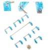 Mechanical Keyboard Stabilizer 2 Specifications with Golden Wire Keycap Accessory
