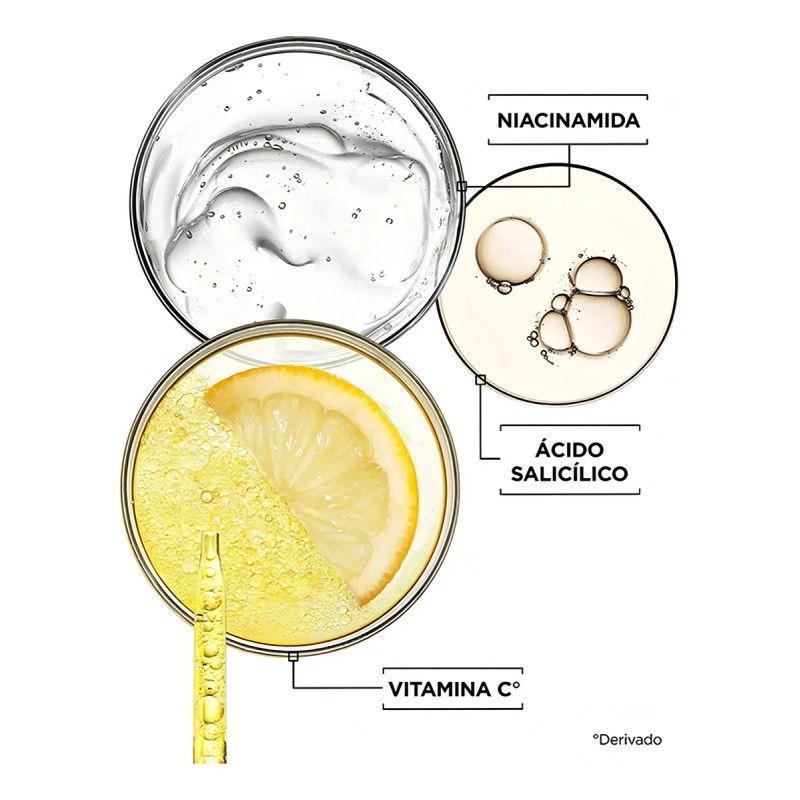 Kit Garnier Express Aclara Serum Crema Gel Vitamina